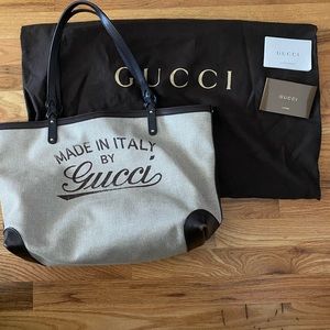 Authentic gucci tote